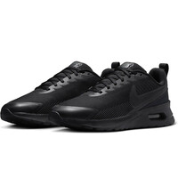 Nike zapatilla moda hombre AIR MAX NUAXIS NEGRO lateral interior