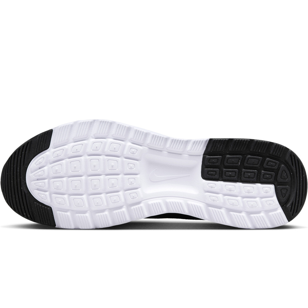 Nike zapatilla moda hombre AIR MAX NUAXIS NEGRO vista superior