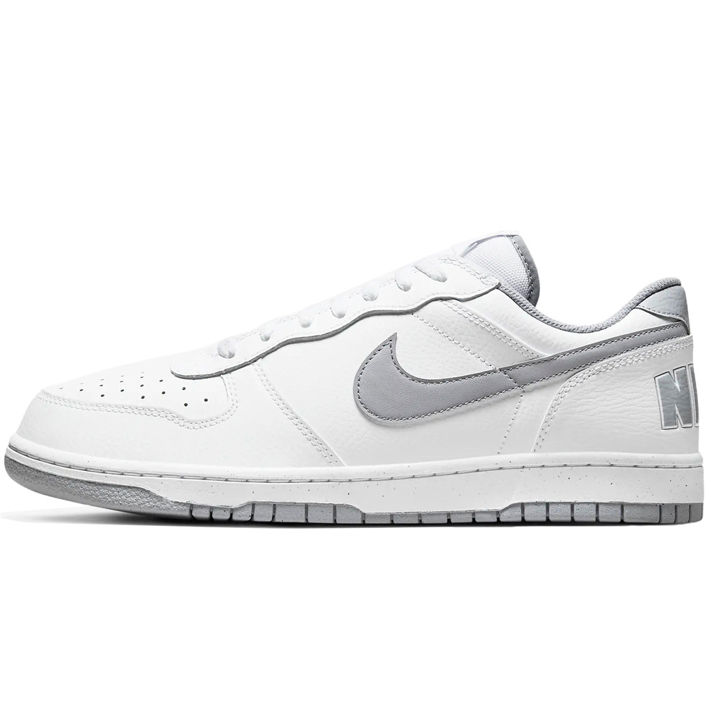 Nike zapatilla moda hombre BIG LOW BLANCO lateral exterior