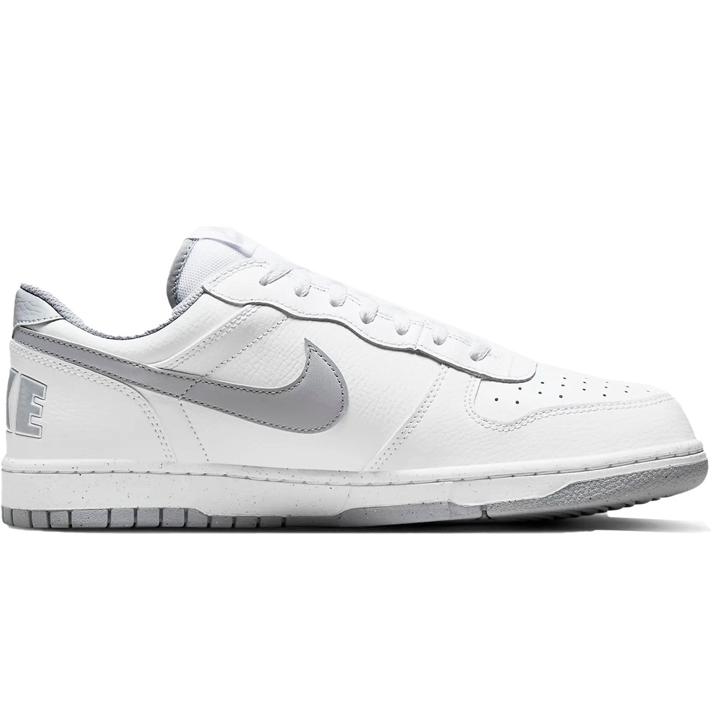 Nike zapatilla moda hombre BIG LOW BLANCO puntera