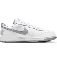 Nike zapatilla moda hombre BIG LOW BLANCO puntera