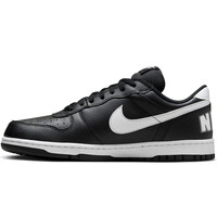 Nike zapatilla moda hombre BIG LOW NEGRO puntera