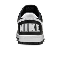 Nike zapatilla moda hombre BIG LOW NEGRO vista trasera
