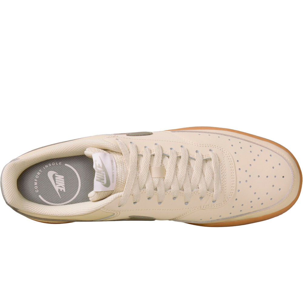 Nike zapatilla moda hombre COURT VISION LO V2 MARRON 05
