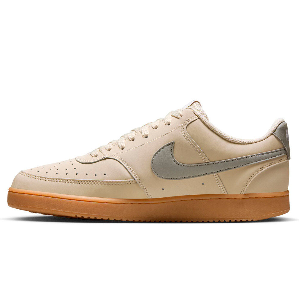 Nike zapatilla moda hombre COURT VISION LO V2 MARRON puntera