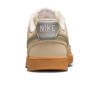Nike zapatilla moda hombre COURT VISION LO V2 MARRON vista trasera