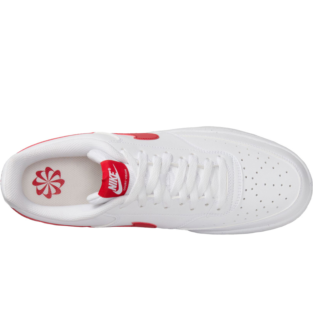 Nike zapatilla moda hombre COURT VISION LOW NN BLANCO 05
