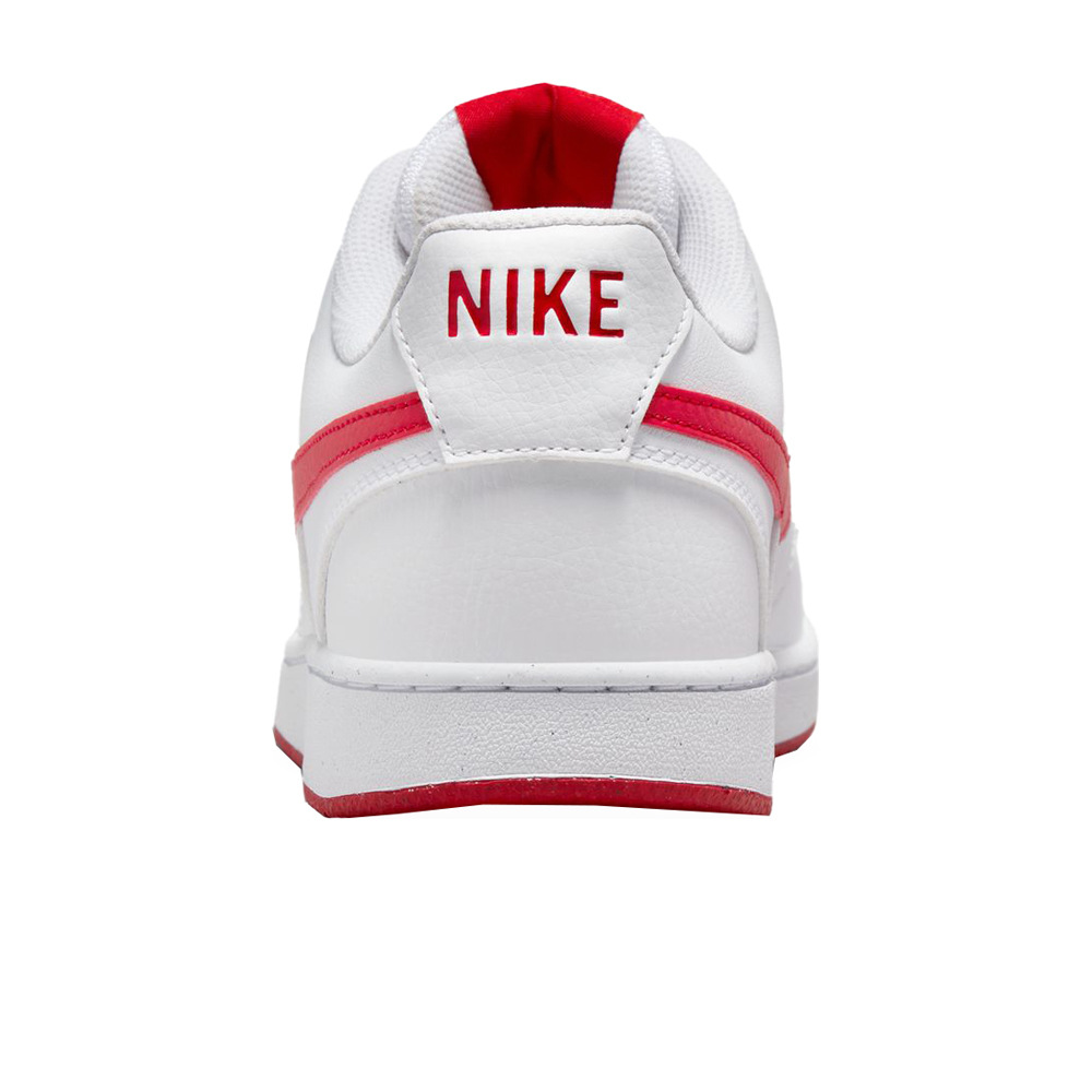 Nike zapatilla moda hombre COURT VISION LOW NN BLANCO vista trasera