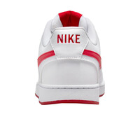 Nike zapatilla moda hombre COURT VISION LOW NN BLANCO vista trasera