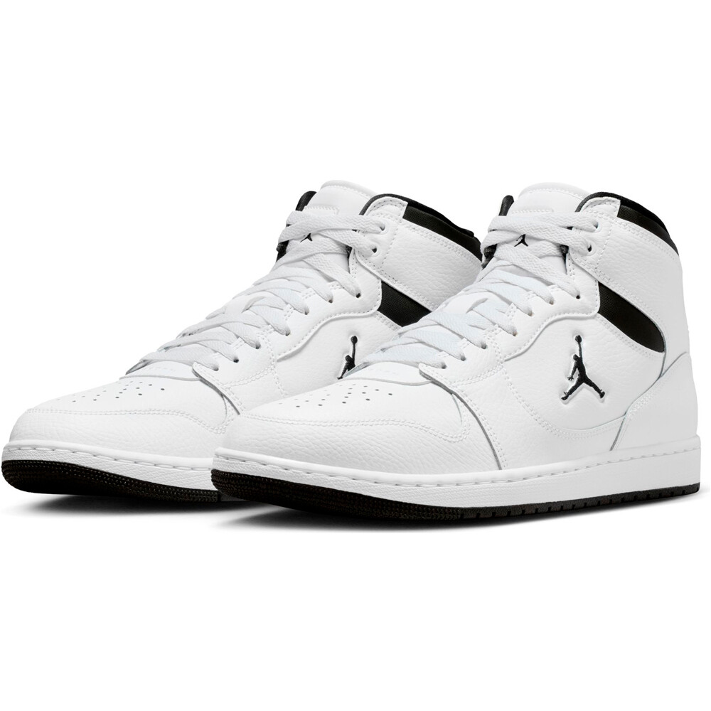 Nike zapatilla moda hombre JORDAN COURT CONNECT MID BLANCO lateral interior