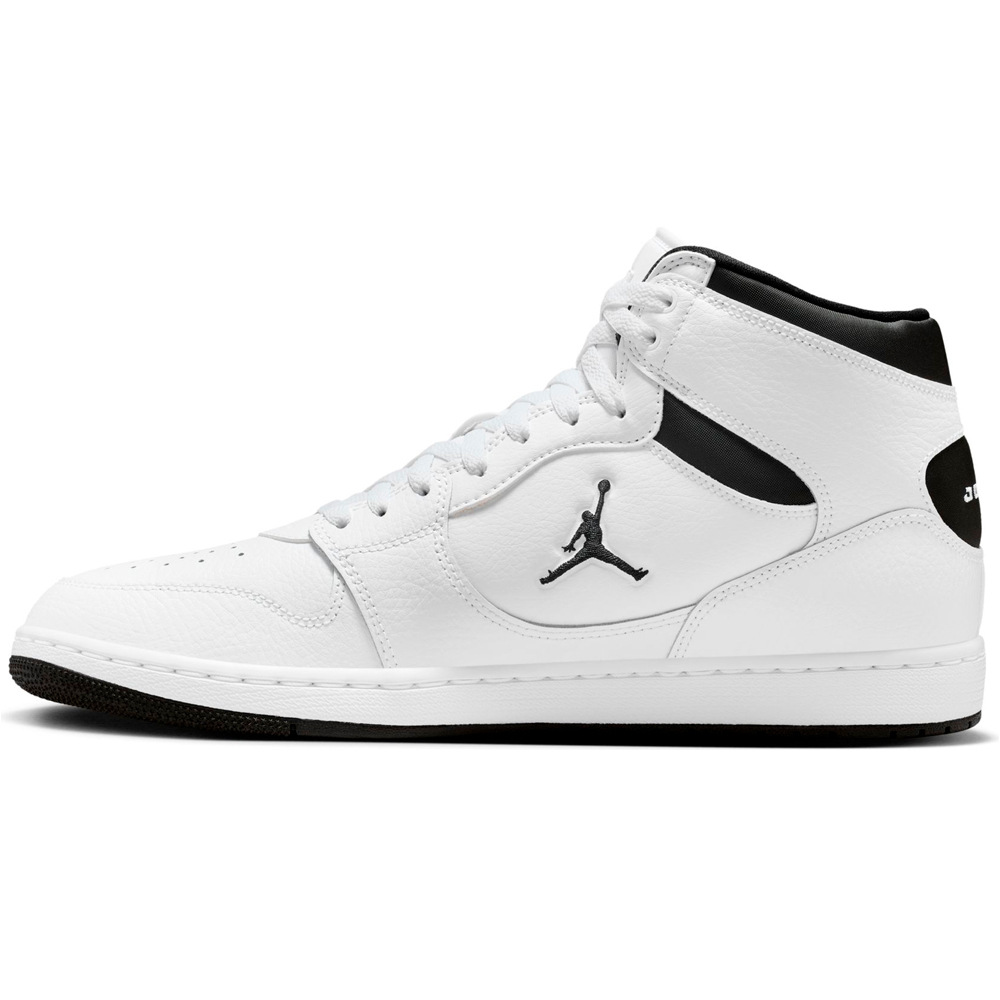 Nike zapatilla moda hombre JORDAN COURT CONNECT MID BLANCO puntera