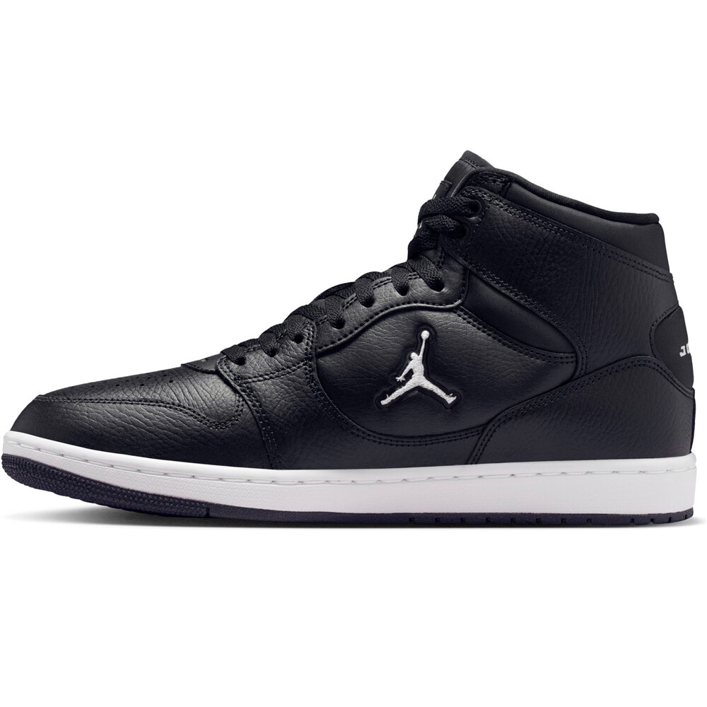 Nike zapatilla moda hombre JORDAN COURT CONNECT MID NEGRO puntera