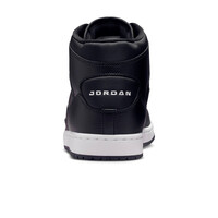 Nike zapatilla moda hombre JORDAN COURT CONNECT MID NEGRO vista trasera
