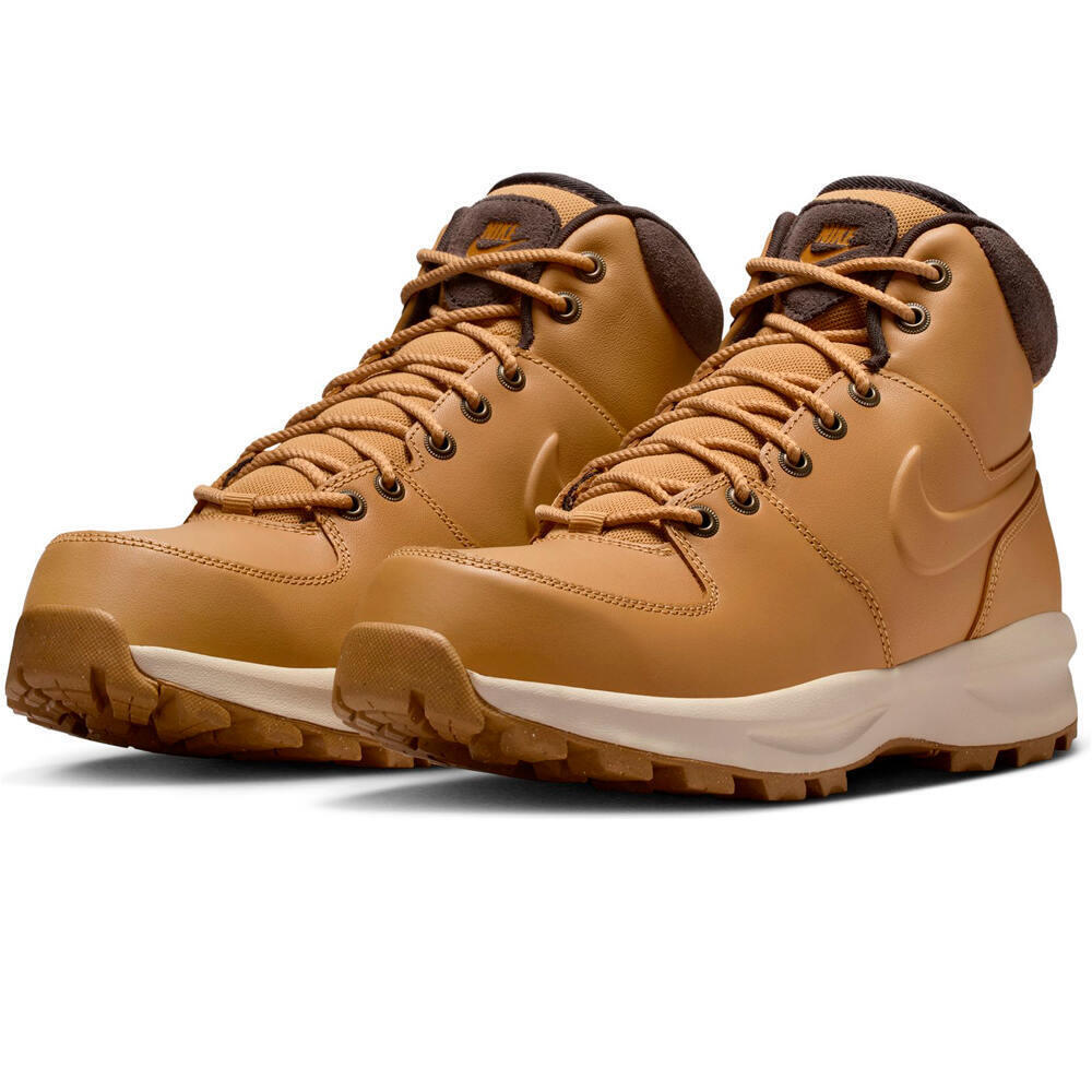 Nike zapatilla moda hombre MANOA LEATHER AMARILLO lateral interior