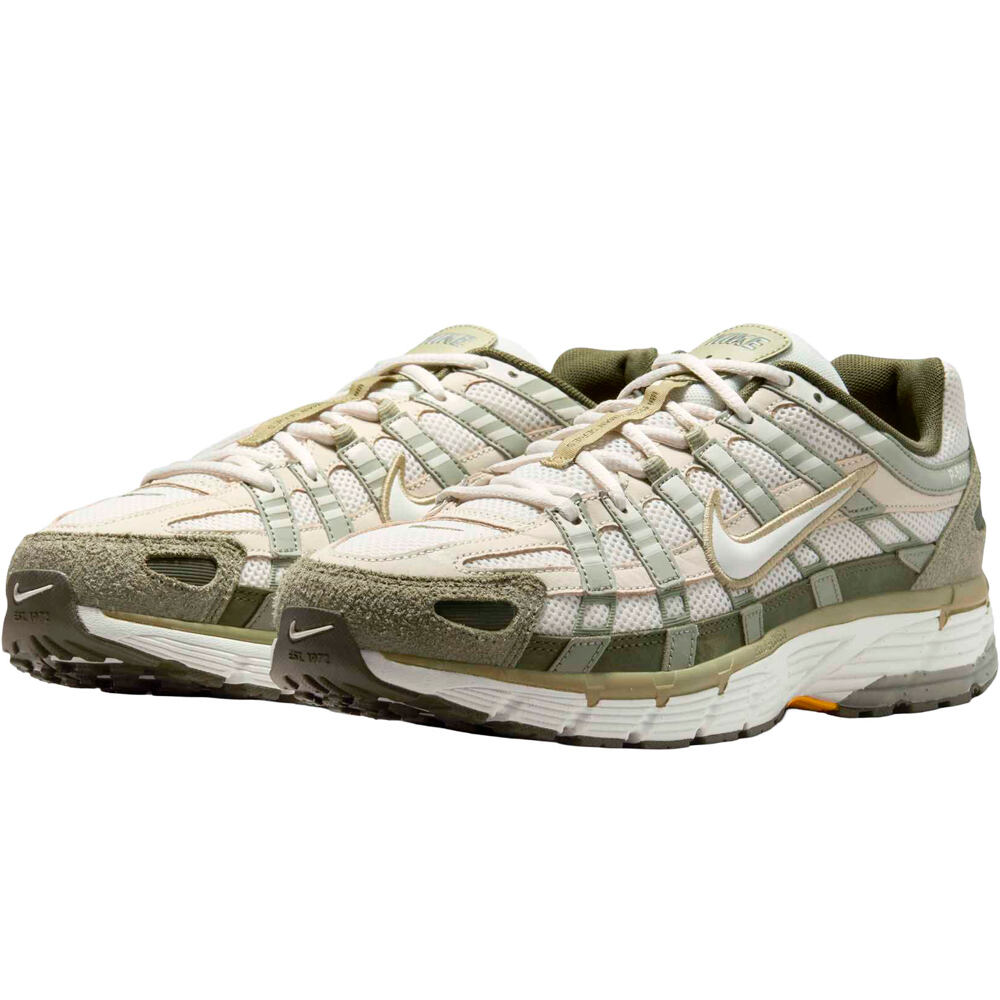 Nike zapatilla moda hombre P-6000 VERDE lateral interior