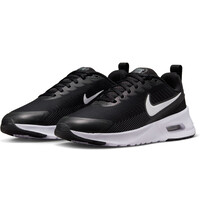 Nike zapatilla moda mujer AIR MAX NUAXIS NEGRO lateral interior