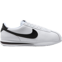 Nike zapatilla moda mujer CORTEZ BLANCO puntera
