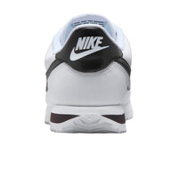 Nike zapatilla moda mujer CORTEZ BLANCO vista trasera