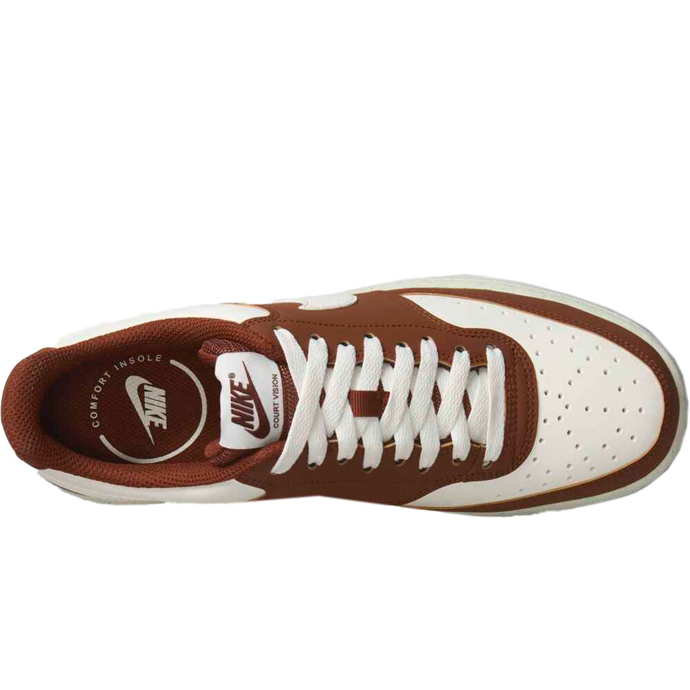 Nike zapatilla moda mujer COURT VISION LO P NBK BLANCO 05