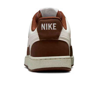 Nike zapatilla moda mujer COURT VISION LO P NBK BLANCO vista trasera