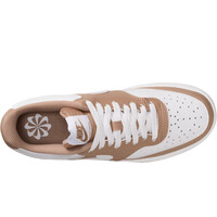 Nike zapatilla moda mujer COURT VISION LOW BLANCO 05