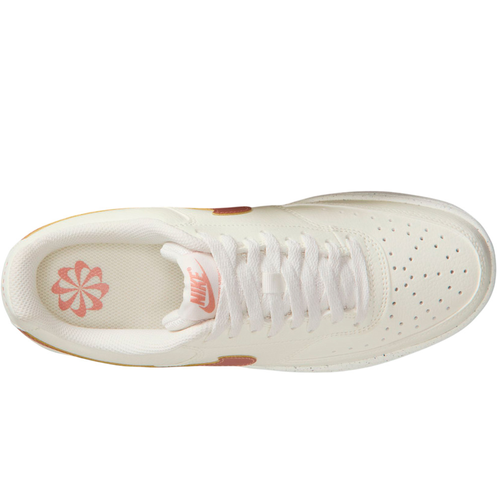 Nike zapatilla moda mujer COURT VISION LOW NEXT NATURE MARRON 05