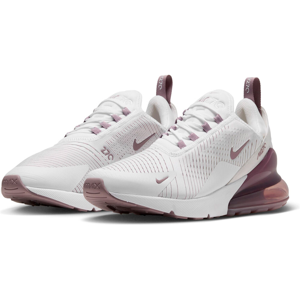 Nike zapatilla moda mujer W NIKE AIR MAX 270 MORADO lateral interior
