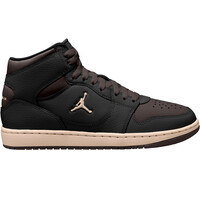 Nike zapatilla moda mujer WMNS JORDAN COURT CONNECT MID NEGRO lateral exterior
