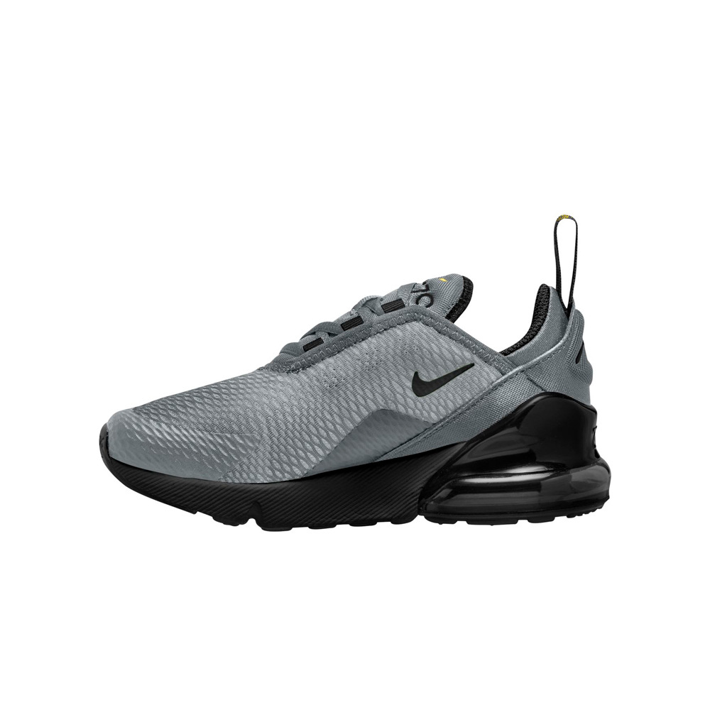 Nike zapatilla moda niño AIR MAX 270 (PS) GRIS lateral interior