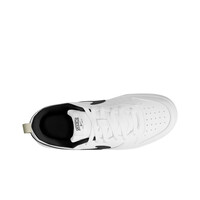 Nike zapatilla moda niño COURT BOROUGH LOW BRND (GS) BLANCO vista trasera