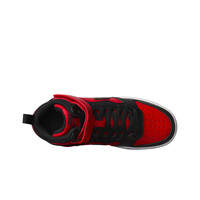 Nike zapatilla moda niño COURT BOROUGH MID 2 NEGRO 05