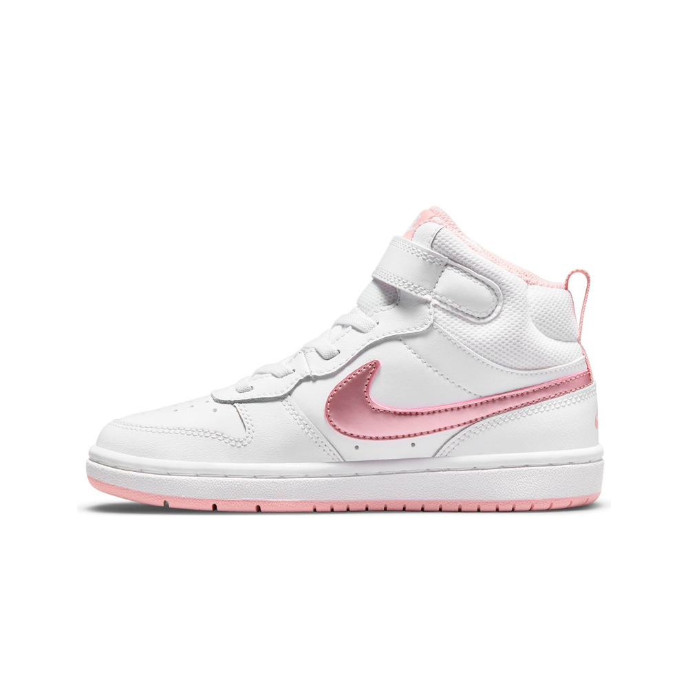 Nike zapatilla moda niño COURT BOROUGH MID 2  puntera