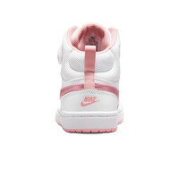 Nike zapatilla moda niño COURT BOROUGH MID 2  vista trasera