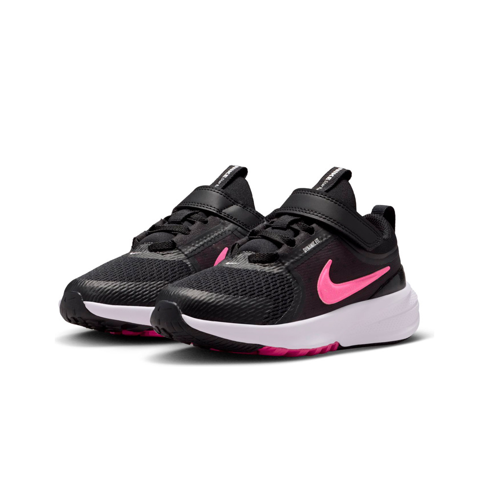 Nike zapatilla multideporte niño STAR RUNNER 5 NEGRO lateral interior
