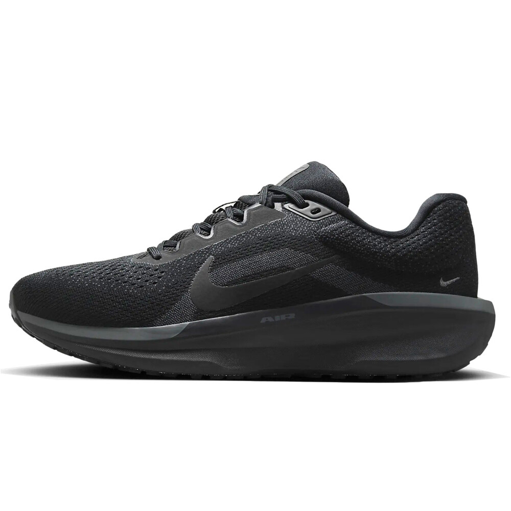 Nike zapatilla running hombre AIR WINFLO 11 NEGRO lateral interior