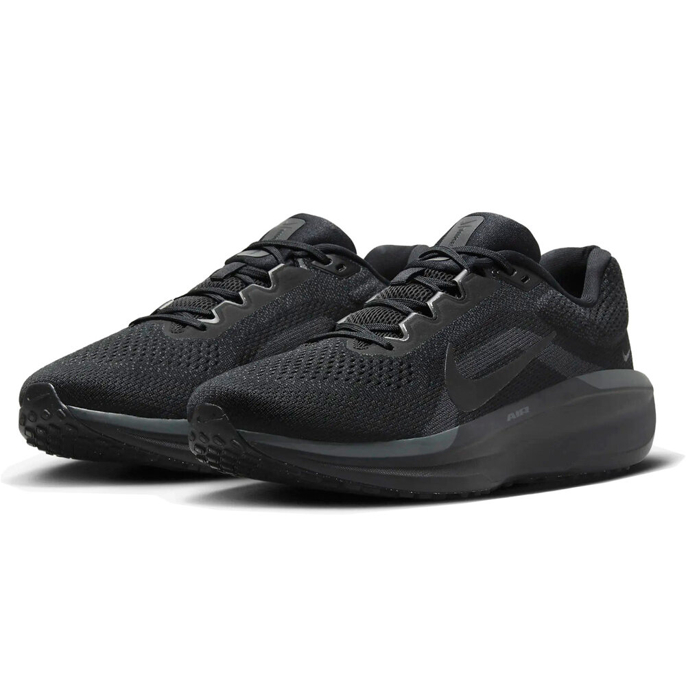 Nike zapatilla running hombre AIR WINFLO 11 NEGRO puntera