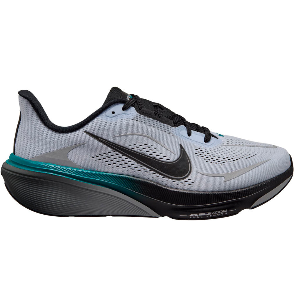 Nike zapatilla running hombre AIR ZOOM PEGASUS 42 BLANCO lateral exterior
