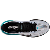 Nike zapatilla running hombre AIR ZOOM PEGASUS 42 BLANCO vista trasera