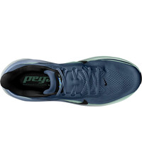 Nike zapatilla running hombre AIR ZOOM PEGASUS 42 GRIS vista trasera