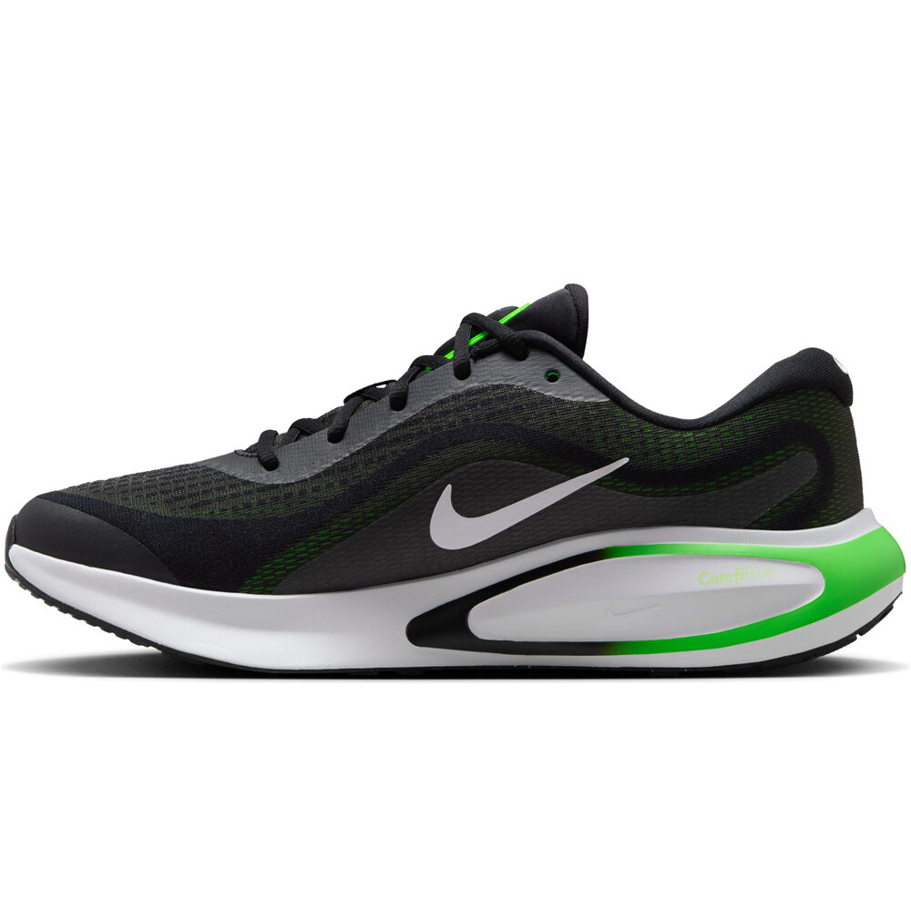 Nike zapatilla running hombre JOURNEY RUN NEGRO puntera