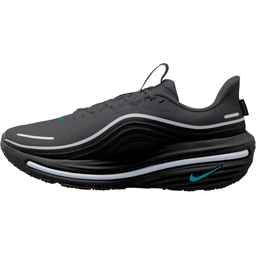 Nike zapatilla running hombre NIKE AIR WINFLO 12 GTX NEGRO lateral interior