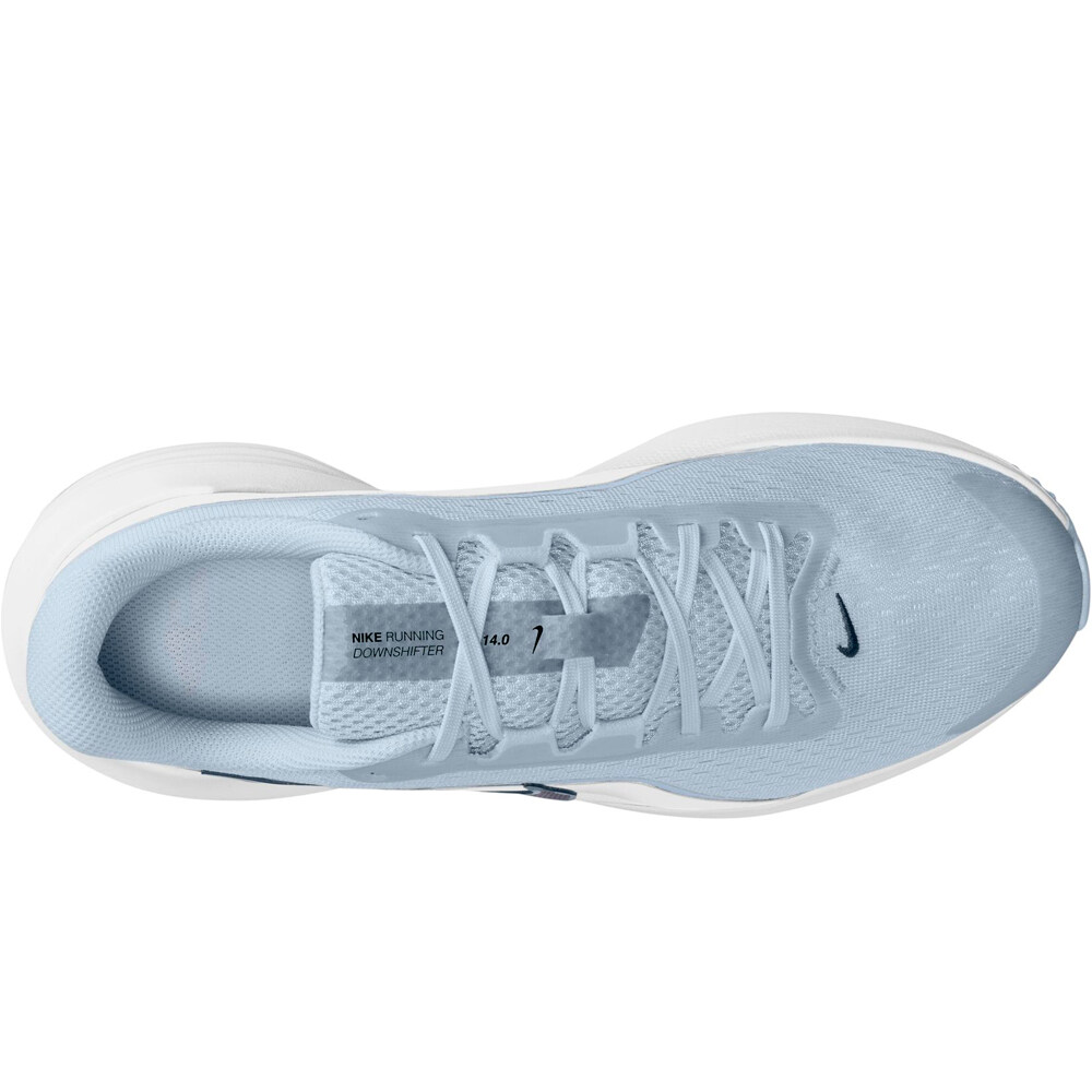 Nike zapatilla running hombre NIKE DOWNSHIFTER 14 GRIS vista trasera