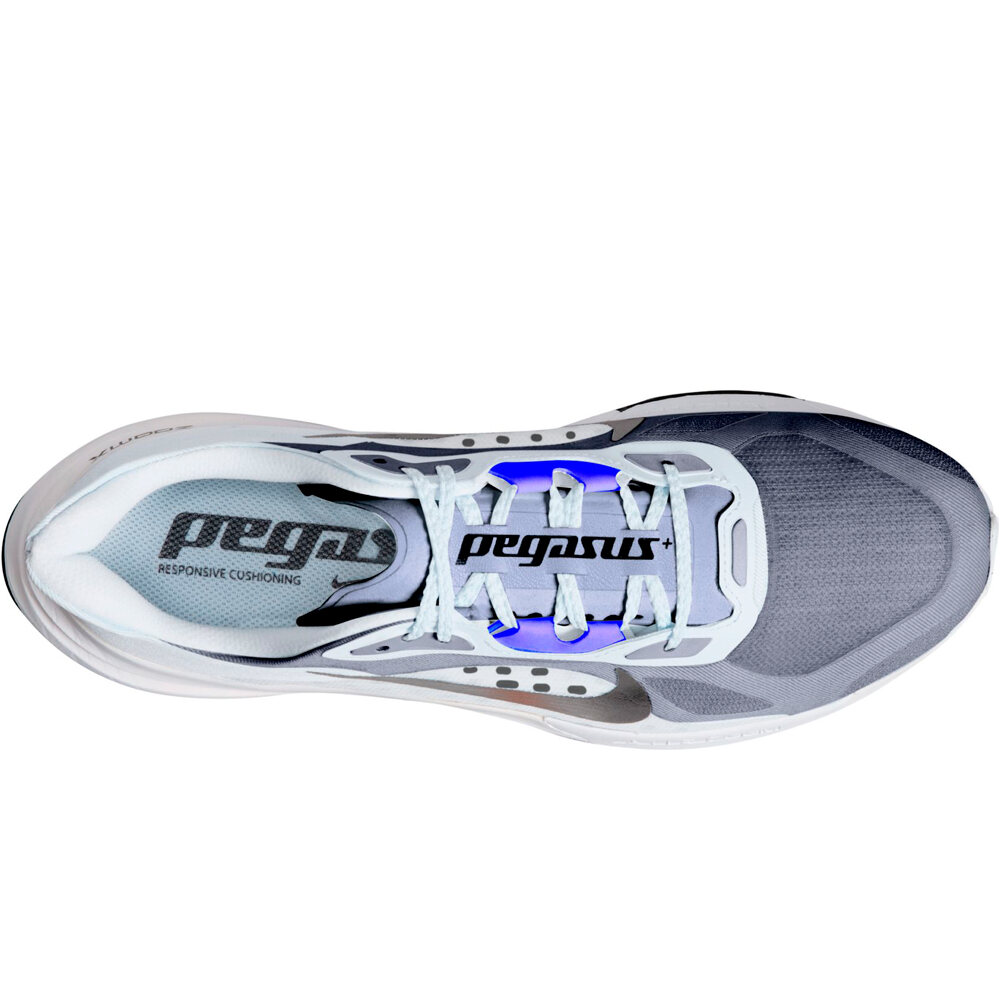 Nike zapatilla running hombre NIKE PEGASUS PLUS 2 AZUL vista trasera