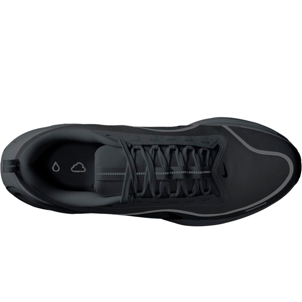 Nike zapatilla running hombre NIKE REVOLUTION 8 UTILITY NEGRO vista trasera