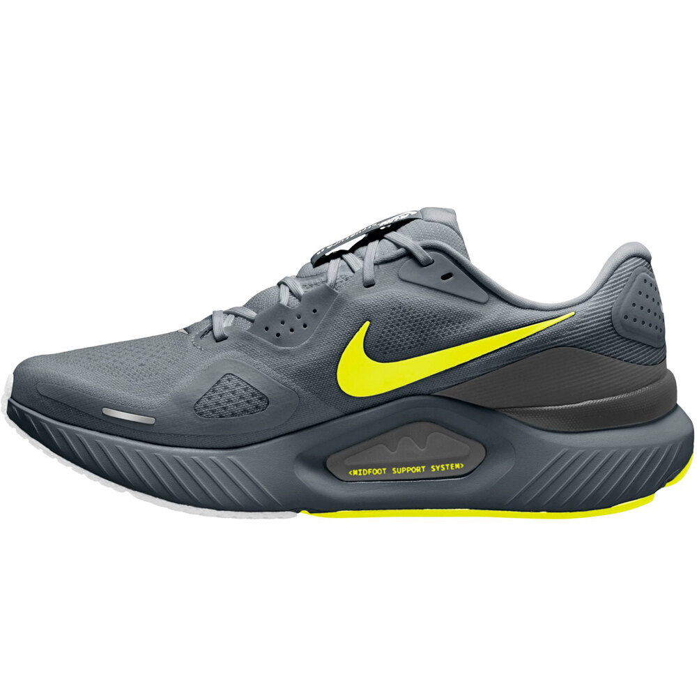 Nike zapatilla running hombre NIKE STRUCTURE 26 GRIS lateral interior