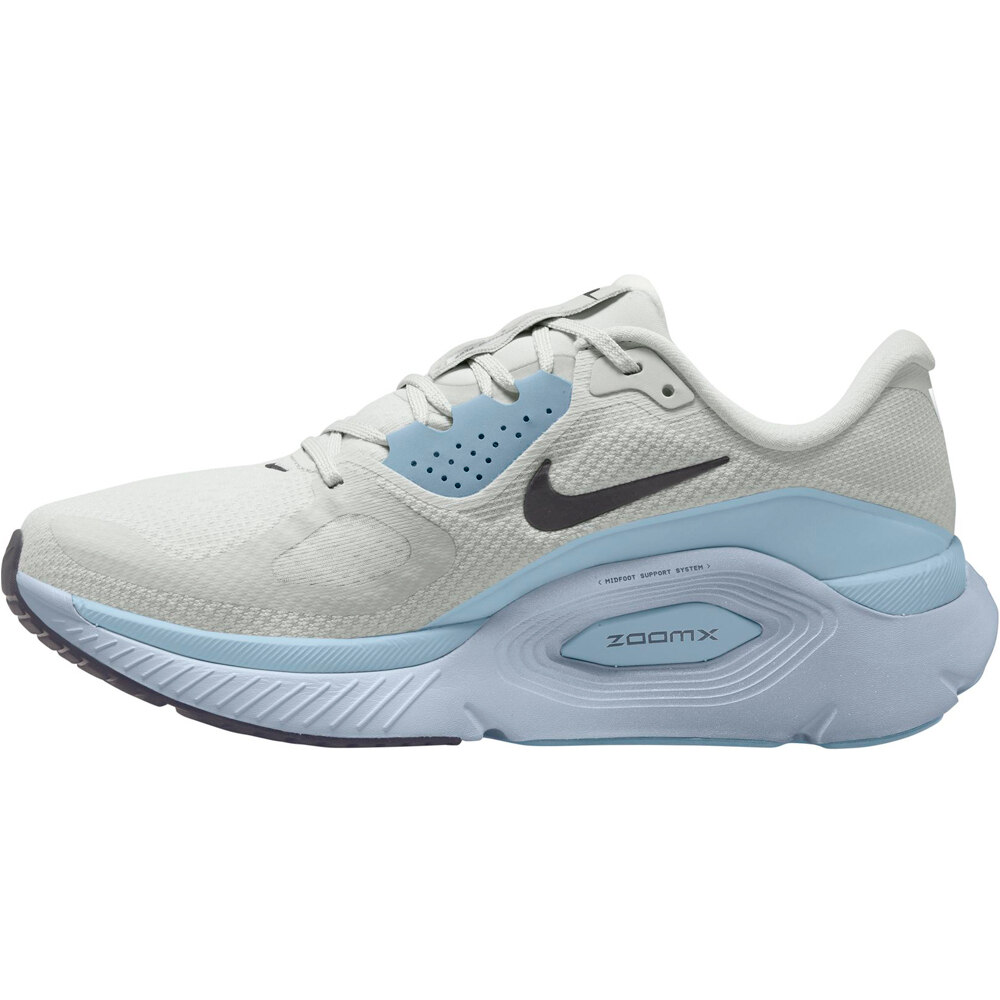 Nike zapatilla running hombre NIKE STRUCTURE PLUS BLANCO lateral interior