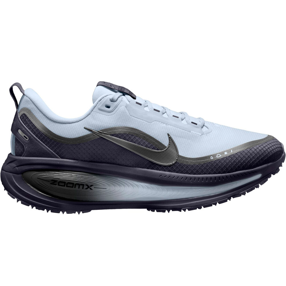 Nike zapatilla running hombre NIKE VOMERO 18 GTX GRIS lateral exterior