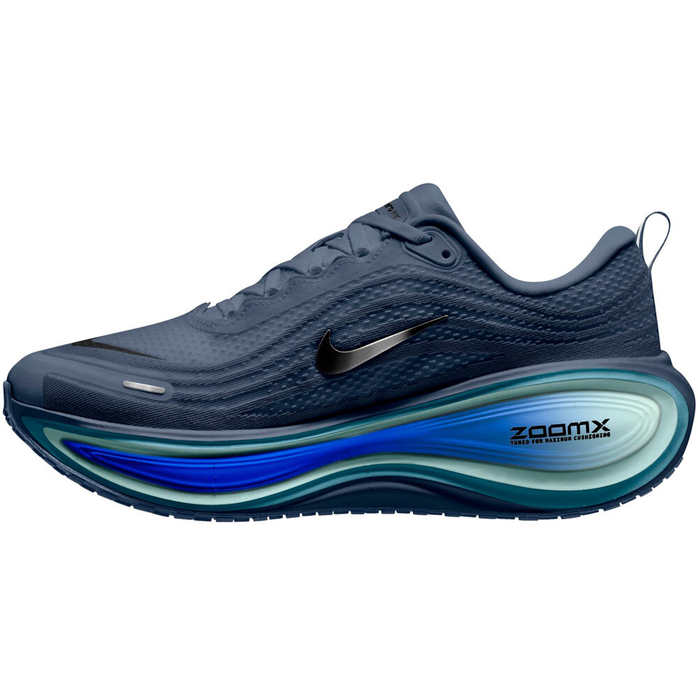 Nike zapatilla running hombre NIKE VOMERO PLUS AZUL lateral interior
