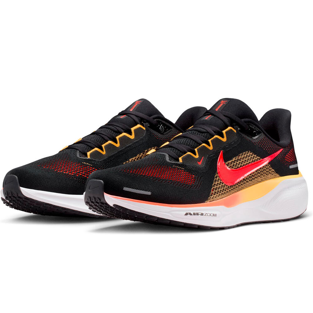 Nike zapatilla running hombre PEGASUS 41 NEGRO lateral interior