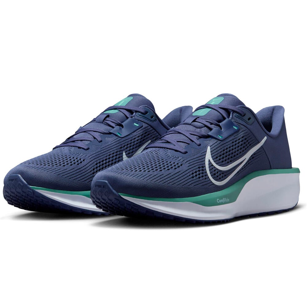 Nike zapatilla running hombre QUEST 6 MORADO lateral interior